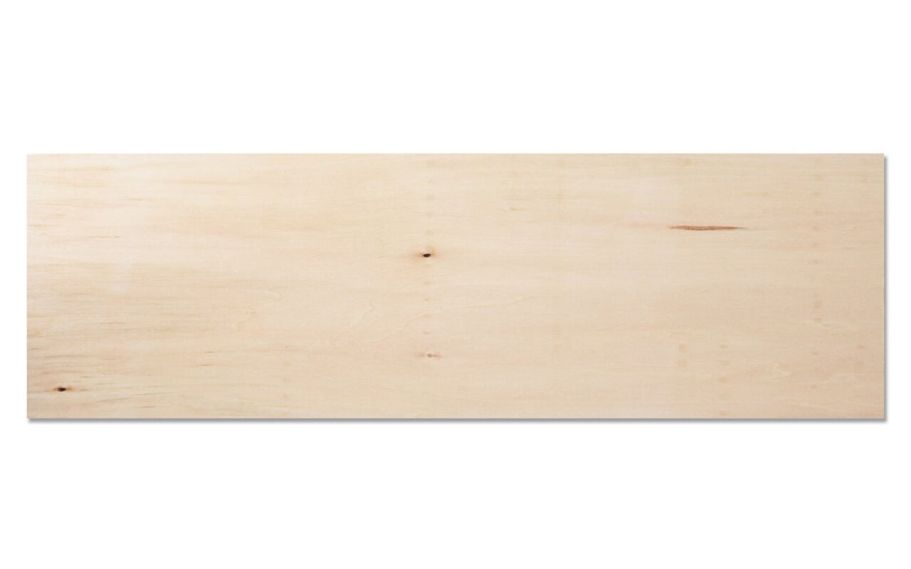 Solid Hardwood 6x19 inches, 0.13 inches, 1/8 inches, Unfinished or Finished | Basswood, Poplar, Mahogany, Walnut, Cherry, Maple, Cedar